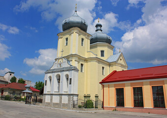 Fototapeta na wymiar Church of the Resurrection in Zbarazh, Ukraine