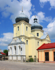 Fototapeta na wymiar Church of the Resurrection in Zbarazh, Ukraine 