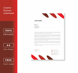 Corporate & Stationary  Letterhead Design