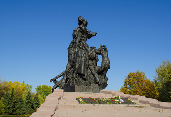 Monument to the victims in Babin Yar in Kyiv, Ukraine	
 - obrazy, fototapety, plakaty