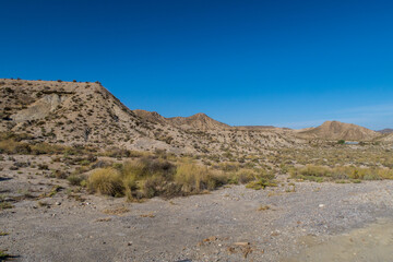 Wüste in den Bergen