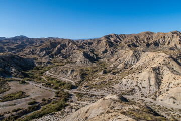 Wüste in den Bergen