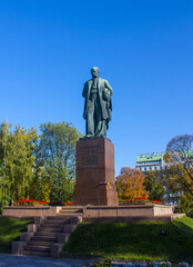Monument to Taras Shevchenko in Shevchenko Park, Kyiv, Ukraine