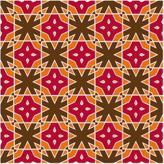 
Abstract ethnic rug ornamental seamless pattern.Perfect for fashion, textile design, cute themed fabric, on wall paper, wrapping paper, fabrics and home decor.