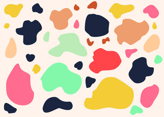 abstract background with colorful