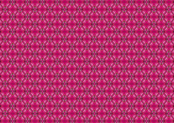 Melting repeating seamless colorful kaleidoscopic pattern for design, textile and backgrounds