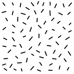 Seamless abstract geometric lines Memphis-Esque vector pattern background