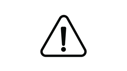 warning icon symbol vector illustration