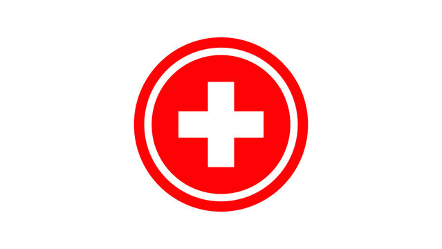 Healthcare plus sign vector symbol illustration 