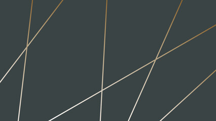 Abstract geometric lines luxury gold vector background