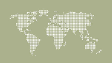 Globe world map vector illustration