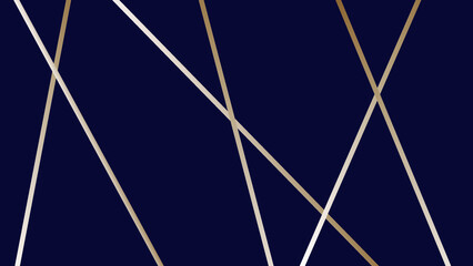 Abstract dark blue luxury gold vector background