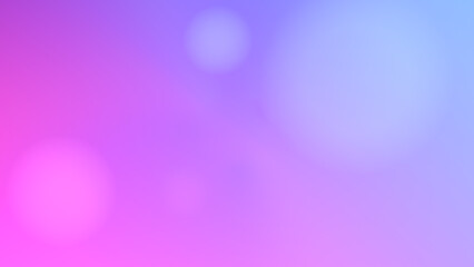 Bright blue-pink background with neon lighting and blurry spots. Abstract background banner turquoise blue for design.3D render.