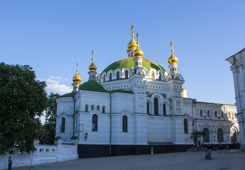 Fototapeta na wymiar Kyiv-Pechersk Lavra in Kyiv, Ukraine 