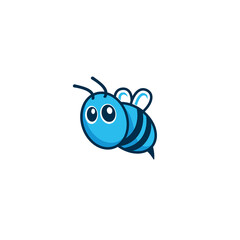 Bee logo or icon design