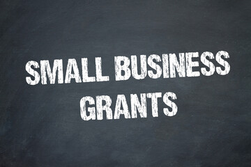 Obraz premium Small Business Grants