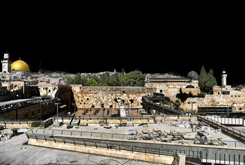 dome of the rock.Old city.mosque