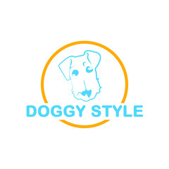 Illustration Vector Graphic of dog Logo design