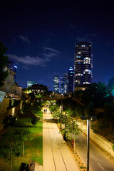 Night Tel Aviv. Neve tzedek. Tel Aviv