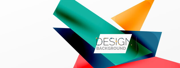 Background color abstract overlapping lines. Minimal composition vector illustration for wallpaper banner background or landing page