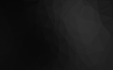 Fototapeta premium Dark Silver, Gray vector polygon abstract layout.