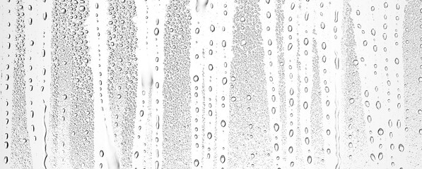 white background water drops on glass, abstract design overlay wallpaper