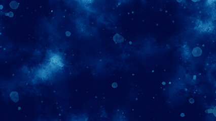 Watercolor on deep dark paper background. Vivid textured aquarelle painted lightning night sky and thunder storm, smoke texture vector illustration. Light ink canvas for modern creative grunge design.