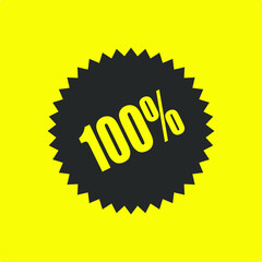 Sign indicating percentage discount, attention sale