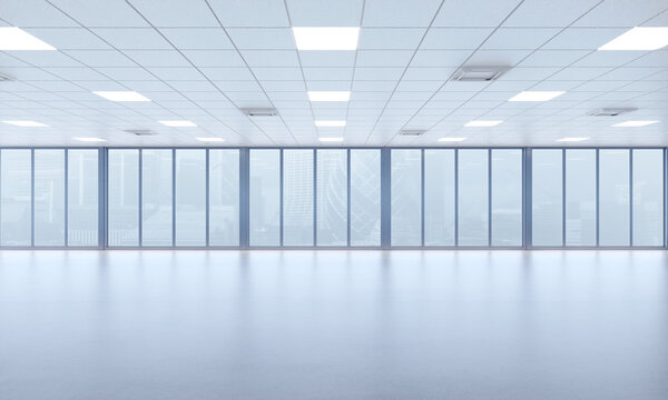 Empty office London 2