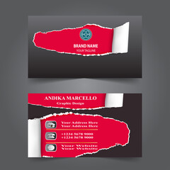 Modern Business Card design template