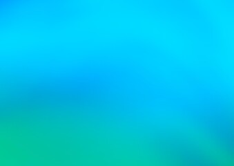 Light Blue, Green vector blurred bright background.