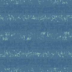 Steel Blue Distressed Textured Subtle Striped Pattern