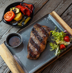 Ternera a la brasa de excelente calidad
