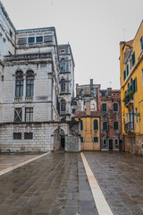Fototapeta na wymiar View of Venice City Centre, Veneto, Italy, Europe, World Heritage Site