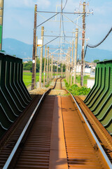 railway in the countryside