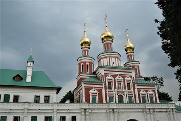 Novodevichy convent in Moscow. Popular landmark.
