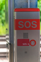 emergency call pillar sos emergency button