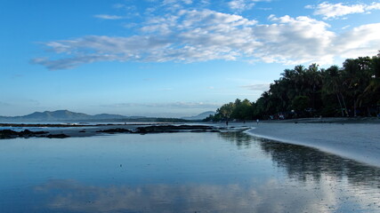 Sunrise on the beach in Tamarindo, Costa Rica