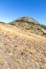 Landscape of Pirin Mountain near Polezhan Peak, Bulgaria