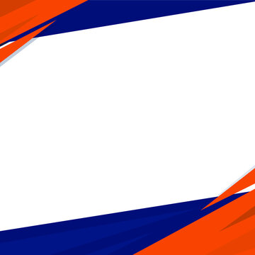 strip dynamic straight lines orange and dark blue