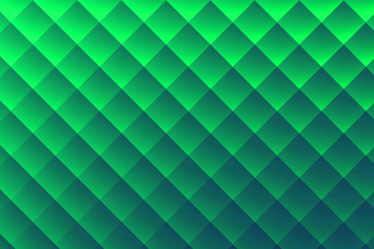 abstract background in the form of  green rhombuses and gradient