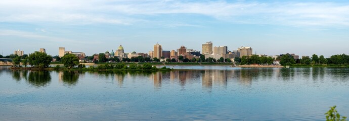 Harrisburg Capital and Susquehanna River