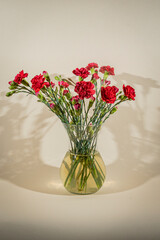 bouquet of flower in vase