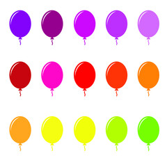 Celebration balloon colorful silhouette icon clipart. Vector illustration vector balloon clipart or vector illustration or clipart

