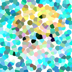 Fondo abstracto remolino color texturizado deforme con puntos