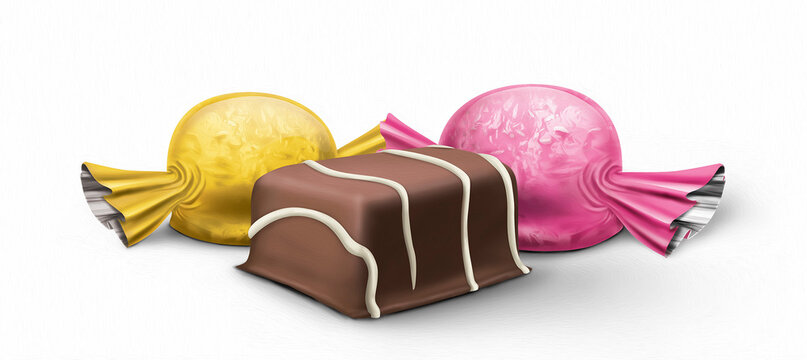 Stuffed open chocolate liqueur bonbon