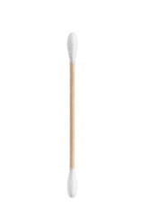 Cotton swabs on white background.
Cotton Swab on Wood Stick.