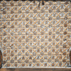 basket weave pattern detail