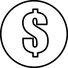 Money vector icon illustration on white background..eps