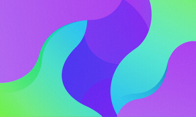 色鮮やかな曲線。おしゃれな背景素材。